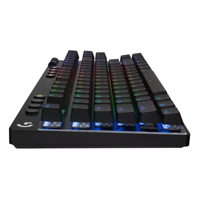 Teclado gaming LOGITECH G Pro X TKL Lightspeed - Bluetooth - negro alemán - Qwertz - Tactile