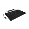 Teclado KeySonic KSK-3230IN (DE) universal USB QWERTZ alemán negro