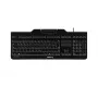 Teclado de oficina CHERRY KC 1000 SC USB QWERTY US English negro