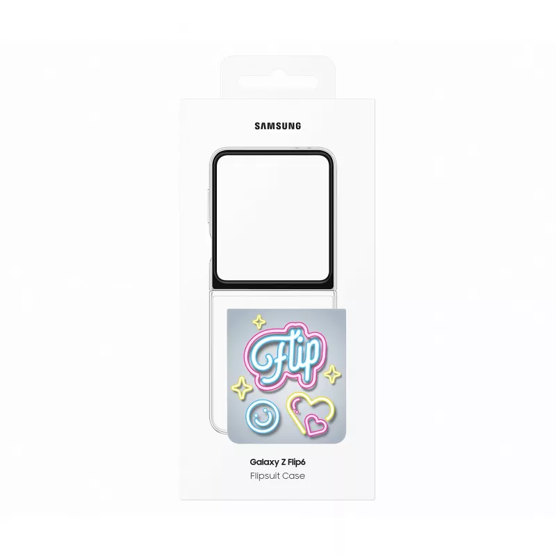Funda para móvil Samsung EF-ZF741CTEGWW 17 cm (6.7 pulgadas) funda transparente