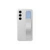 Funda Samsung Galaxy S24 FE Monochromatic gris con soporte de mesa