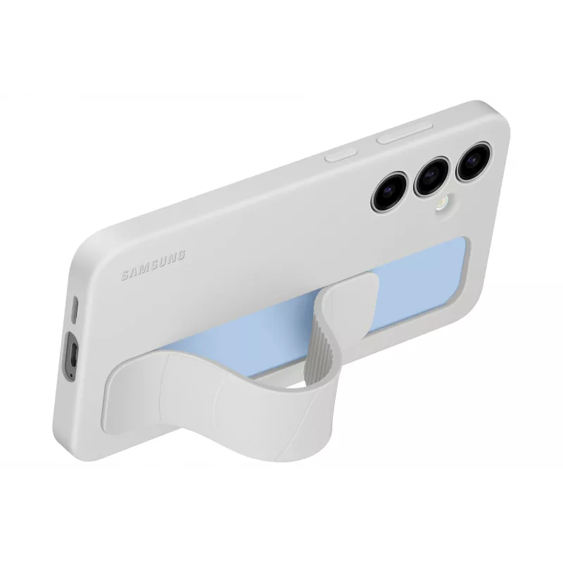 Funda Samsung Galaxy S24 FE Monochromatic gris con soporte de mesa