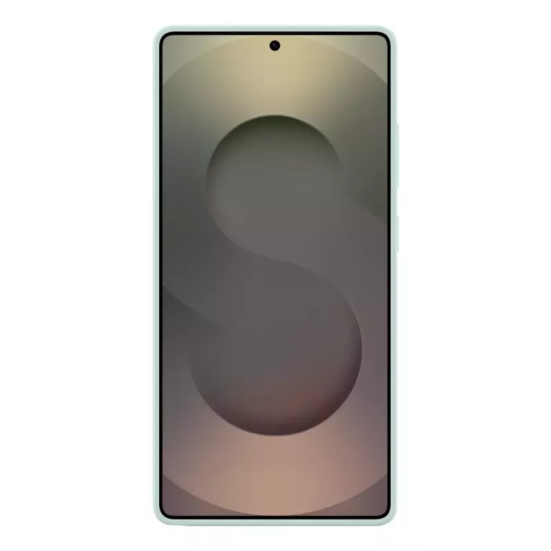 Funda de silicona Samsung Galaxy S25 Ultra color menta