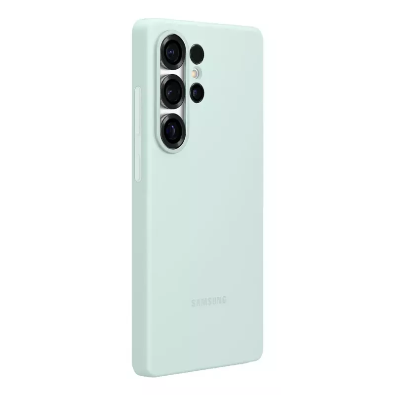 Funda de silicona Samsung Galaxy S25 Ultra color menta