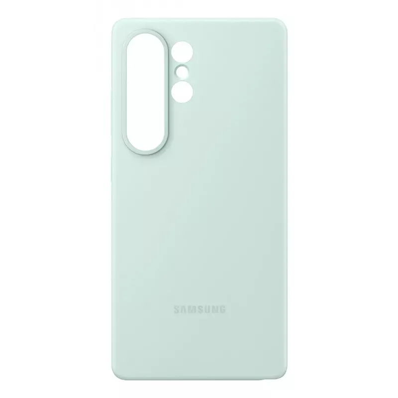 Funda de silicona Samsung Galaxy S25 Ultra color menta
