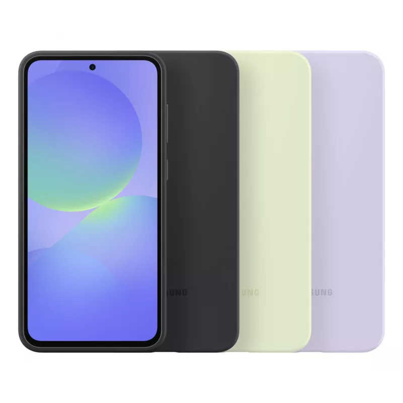 Samsung EF-PA366 funda de silicona para Galaxy A36, verde claro
