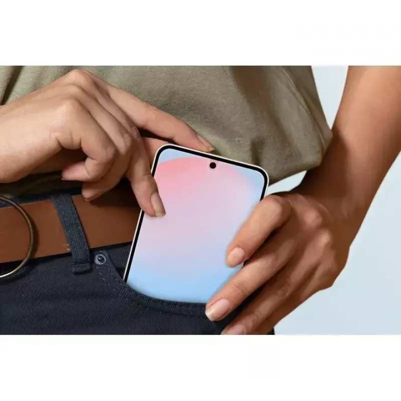 Samsung Lámina protectora de pantalla antirreflejos para S24 FE resistente a arañazos Transparente pack de 2