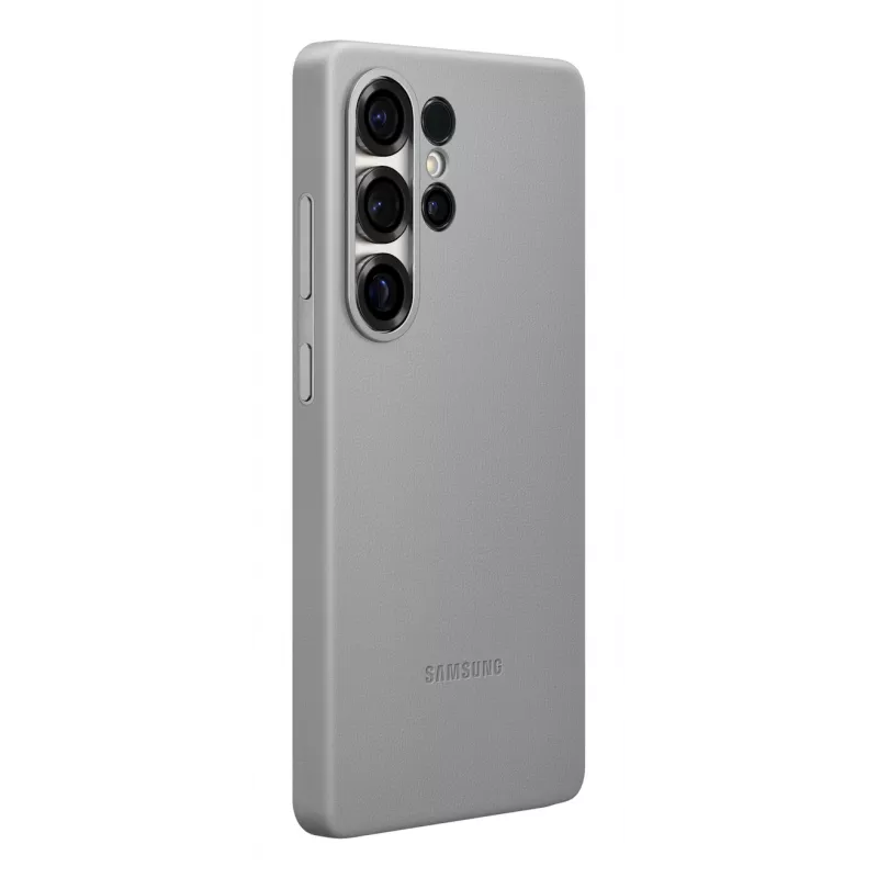 Samsung Funda de piel sintética Kindsuit para Galaxy S25, Funda, Samsung, Galaxy S25 Ultra, 17,5 cm (6,9 pulgadas), Gris