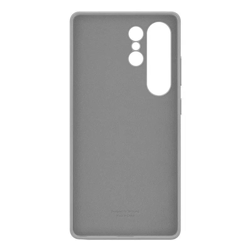 Samsung Funda de piel sintética Kindsuit para Galaxy S25, Funda, Samsung, Galaxy S25 Ultra, 17,5 cm (6,9 pulgadas), Gris