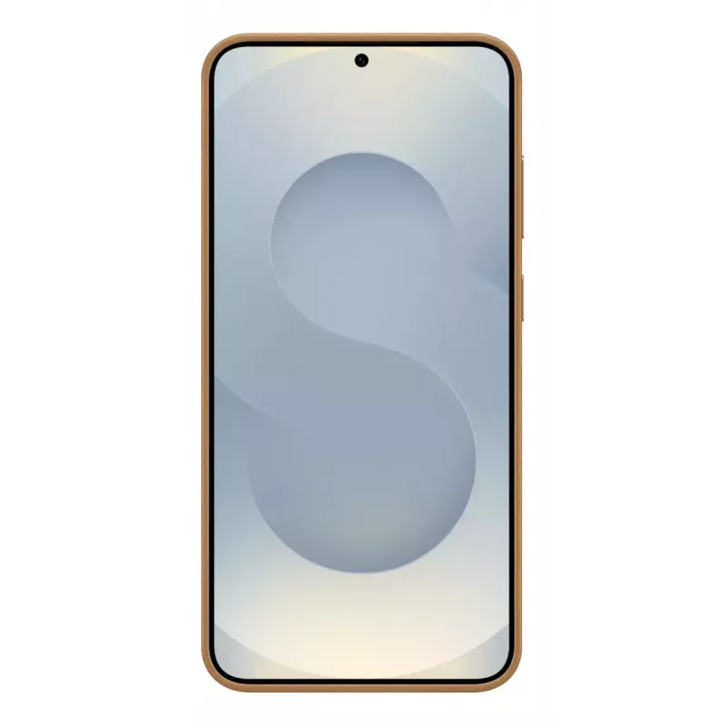 Funda de piel sintética Samsung Galaxy S25+ Funda Marrón 6,7 pulgadas