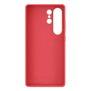 Funda Samsung Galaxy S25 Ultra Funda de silicona Rojo Monocromático