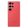 Funda Samsung Galaxy S25 Ultra Funda de silicona Rojo Monocromático