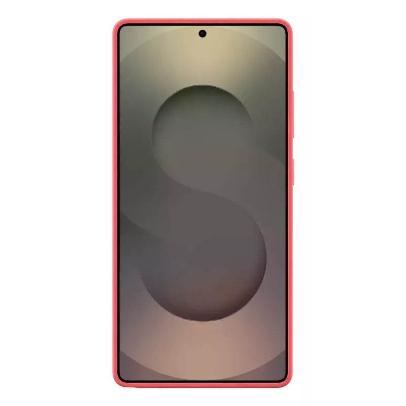 Funda Samsung Galaxy S25 Ultra Funda de silicona Rojo Monocromático