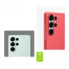 Funda Samsung Galaxy S25 Ultra Funda de silicona Rojo Monocromático