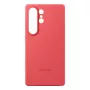 Funda Samsung Galaxy S25 Ultra Funda de silicona Rojo Monocromático