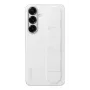 Samsung Standing Grip Case para Galaxy S25+, Funda, Samsung, Galaxy S25+, 17 cm (6,7 pulgadas), Blanco