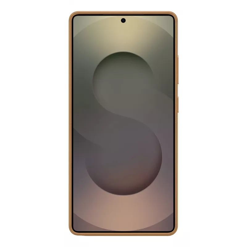 Samsung EF-VS938 Kindsuit funda de piel sintética para Galaxy S25 Ultra, camel (marrón)