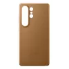 Samsung EF-VS938 Kindsuit funda de piel sintética para Galaxy S25 Ultra, camel (marrón)