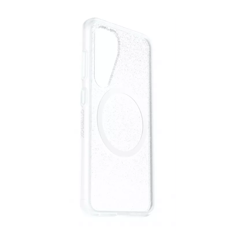 Samsung Otterbox React Case con imanes para Galaxy S25, Funda, Samsung, Galaxy S25, 15,8 cm (6,2 pulgadas), Negro, Transparente