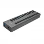 i-tec USB 3.0 Hub de carga 13 puertos + adaptador de corriente 60 W