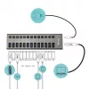 i-tec USB 3.0 Hub de carga 13 puertos + adaptador de corriente 60 W