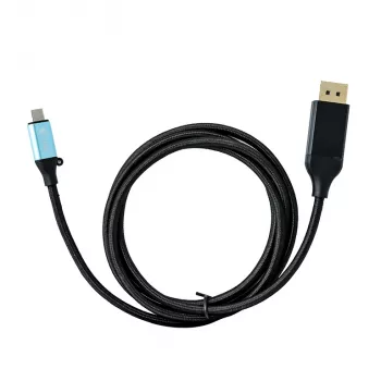 i-tec USB-C Adaptador de cable DisplayPort 4K / 60 Hz 200 cm, 2 m, USB Type-C, DisplayPort, conector macho, conector macho, 3840 x 2160 píxeles