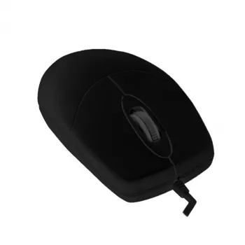 Contour Design Active Key Contour Ratón lavable IP68 Rueda de desplazamiento Con cable Negro PMJ1