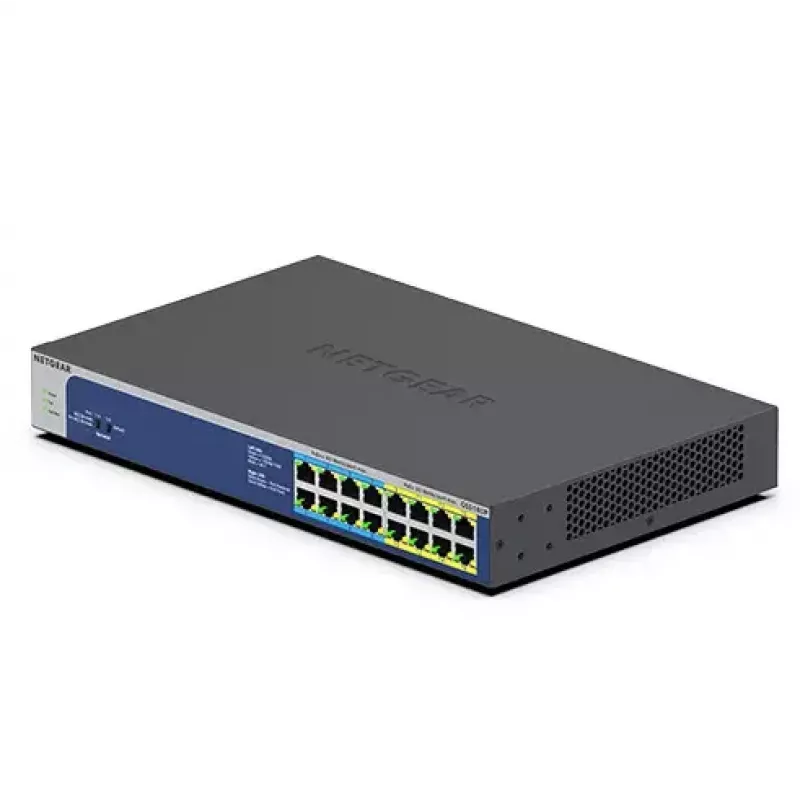 NETGEAR GS516UP Unmanaged Gigabit Ethernet (10/100/1000) Power over Ethernet (PoE) Gris