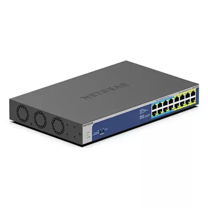 NETGEAR GS516UP Unmanaged Gigabit Ethernet (10/100/1000) Power over Ethernet (PoE) Gris