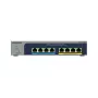 NETGEAR Switch Ethernet Plus Multi-Gigabit (2,5G) Ultra60 PoE++ de 8 puertos Managed L2/L3 2.5G Ethernet (100/1000/2500) Power over Ethernet (PoE) Gris