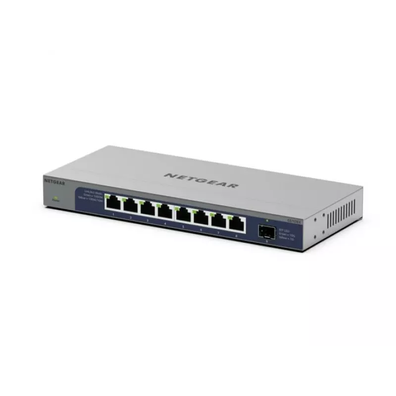 NETGEAR GS108X Unmanaged L2 Gigabit Ethernet (10/100/1000) Gris