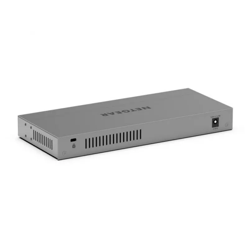 NETGEAR GS108X Unmanaged L2 Gigabit Ethernet (10/100/1000) Gris
