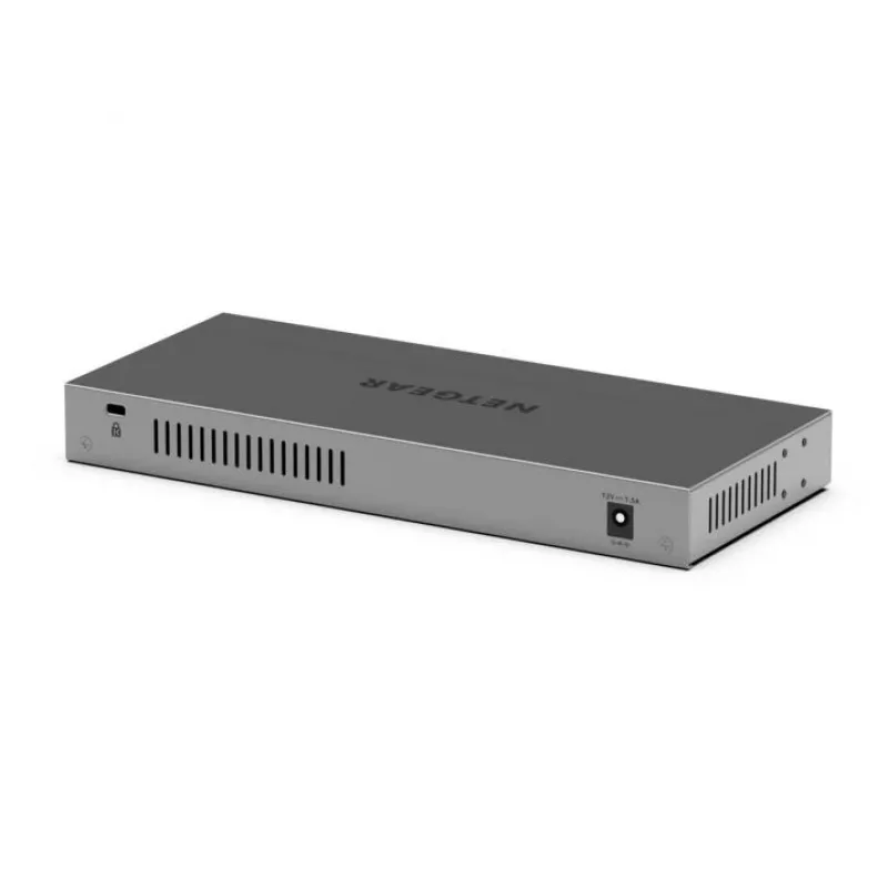 NETGEAR GS108X Unmanaged L2 Gigabit Ethernet (10/100/1000) Gris