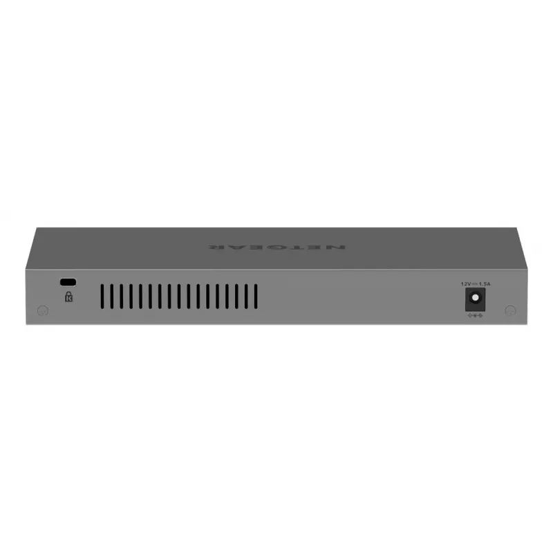 NETGEAR GS108MX-100EUS Switch de red no gestionado L2 Gigabit Ethernet (10/100/1000) Montaje en escritorio/pared