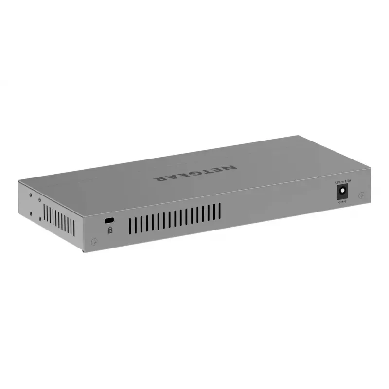 NETGEAR GS108MX-100EUS Switch de red no gestionado L2 Gigabit Ethernet (10/100/1000) Montaje en escritorio/pared