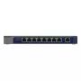 NETGEAR GS108MX-100EUS Switch de red no gestionado L2 Gigabit Ethernet (10/100/1000) Montaje en escritorio/pared
