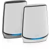 NETGEAR Orbi RBK852 AX6000 WiFi 6 Sistema Mesh Tri-Banda (2,4 GHz / 5 GHz / 5 GHz) Wi-Fi 6 (802.11ax) Gris, Blanco 8 Interno