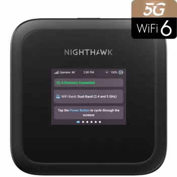 NETGEAR M3 Router inalámbrico Doble banda (2,4 GHz / 5 GHz) Negro
