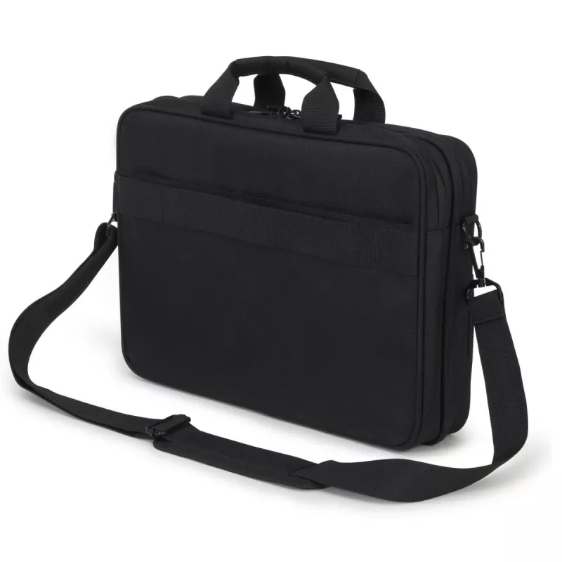 DICOTA Top Traveller Scale - Funda para portátil 14-15,6 pulgadas - Negro / PET reciclado 600d