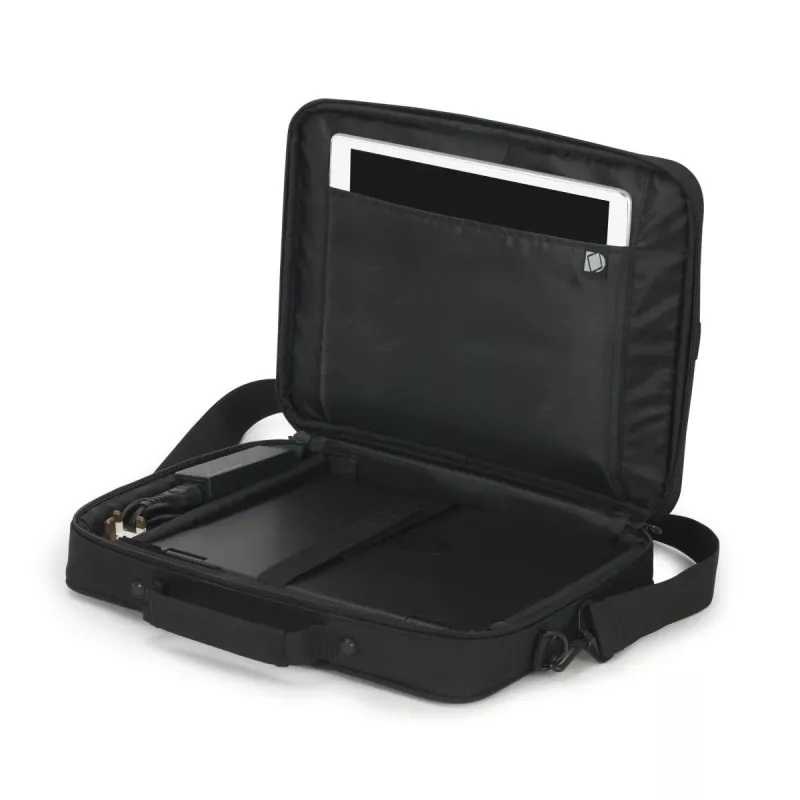 DICOTA Eco Multi Scale - Funda para portátil 15-17,3 pulgadas - Negro / PET reciclado 600d