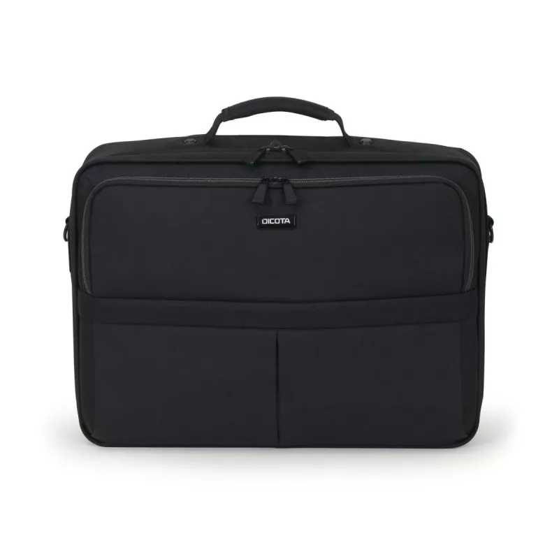 DICOTA Eco Multi Scale - Funda para portátil 15-17,3 pulgadas - Negro / PET reciclado 600d