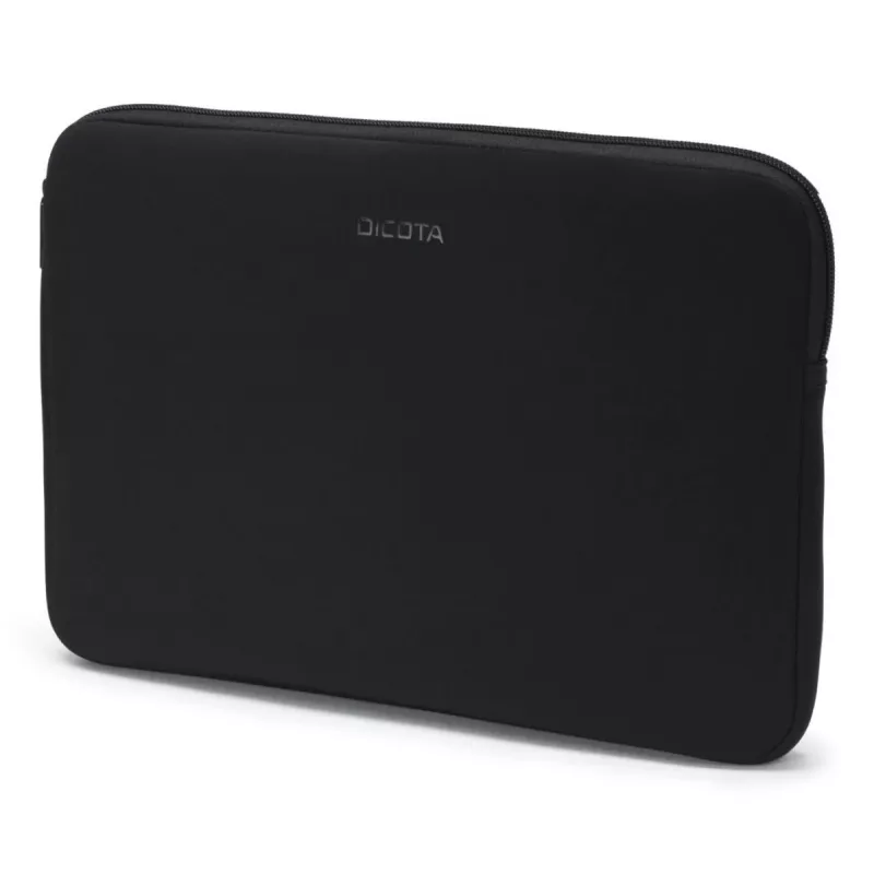 DICOTA Perfect Skin - Funda para portátil 12-12.5 pulgadas - Negro / Neopreno sintético con material exterior 100% reciclado