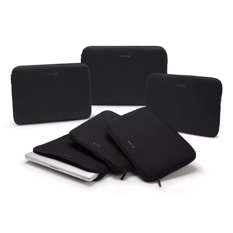 DICOTA Perfect - Funda para portátil 13-13,3 pulgadas - Negro / Neopreno sintético