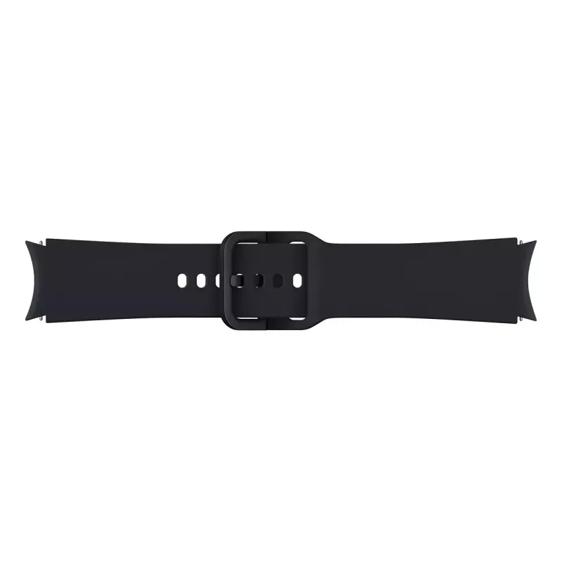 Samsung ET-SFR86SBEGEU Correa para dispositivo wearable inteligente Negra Fluoroelastómero