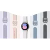 Samsung ET-SFR86SBEGEU Correa para dispositivo wearable inteligente Negra Fluoroelastómero