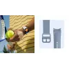 Samsung ET-SFR86SBEGEU Correa para dispositivo wearable inteligente Negra Fluoroelastómero