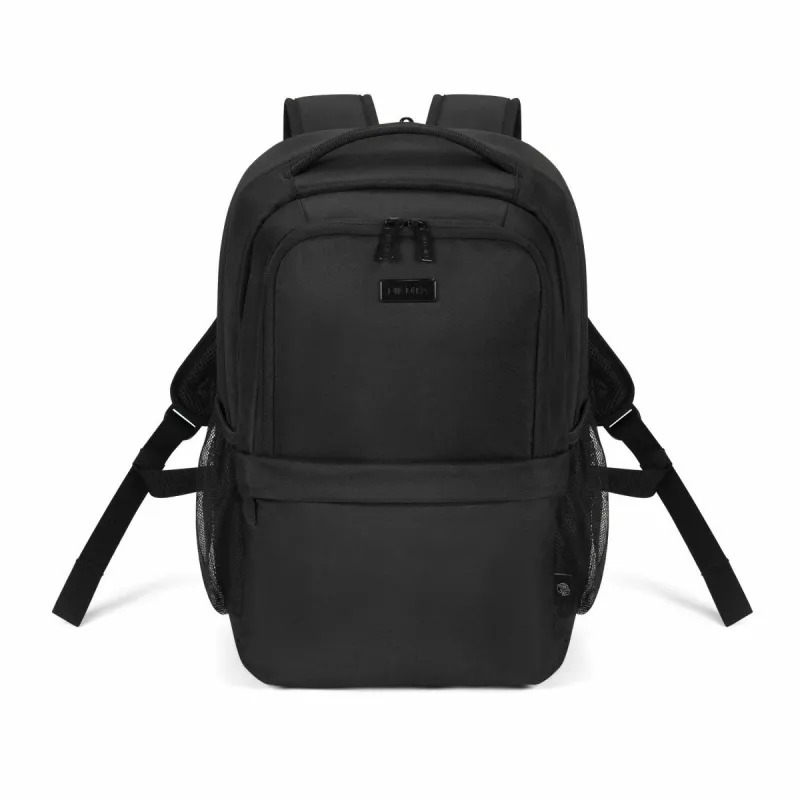 DICOTA Eco Core - Mochila para portátil 15-17.3in - Negro / 300d 100% poliéster PET reciclado
