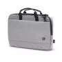 DICOTA slim Eco Motion - Funda para portátil 14-15.6in - Gris claro / 600d Rpe poliéster