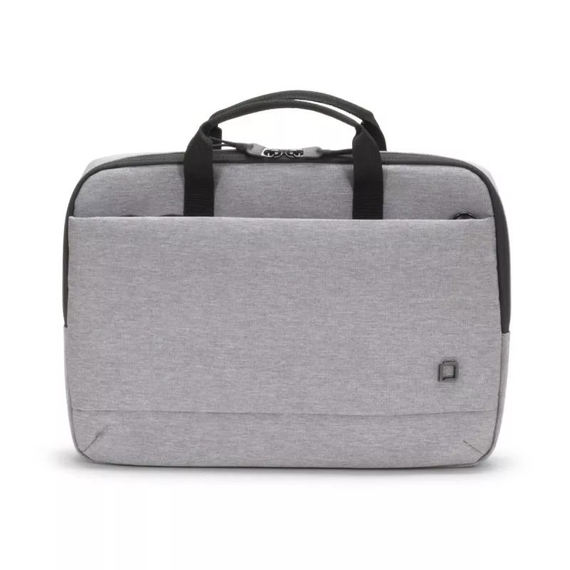DICOTA slim Eco Motion - Funda para portátil 14-15.6in - Gris claro / 600d Rpe poliéster