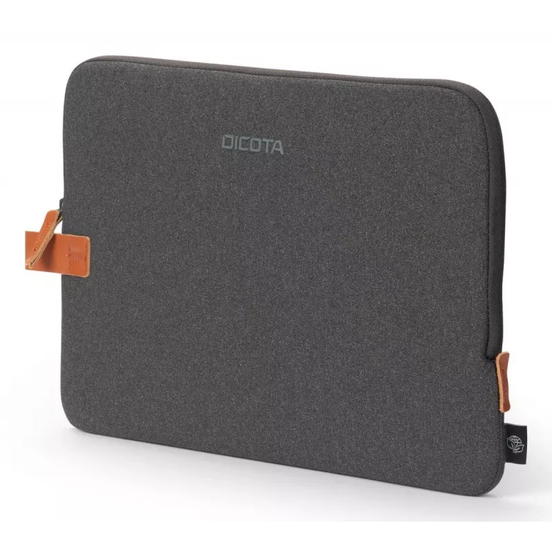 DICOTA Skin Urban Antracita – Funda para MacBook de 14 inch – Antracita / Tejido de neopreno de poliéster reciclado